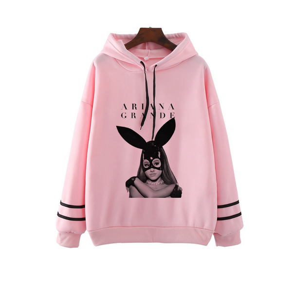 Ariana Grande Hoodie Long Sleeve Hooded Casual Pullover Sweatshirt Unewchic 8933