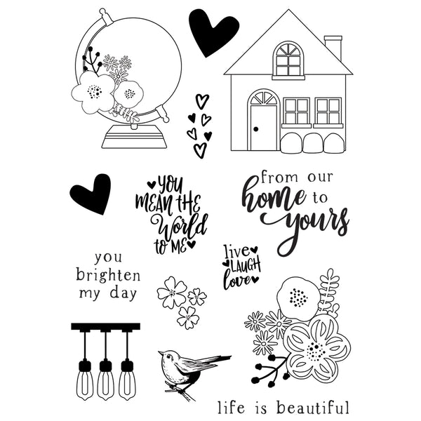 So Happy Together Stamps Simple Stories