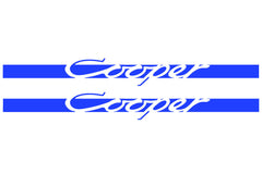 Mini Cooper Retro Door Decals