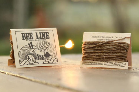 bee line organic hemp wick 9ft thin