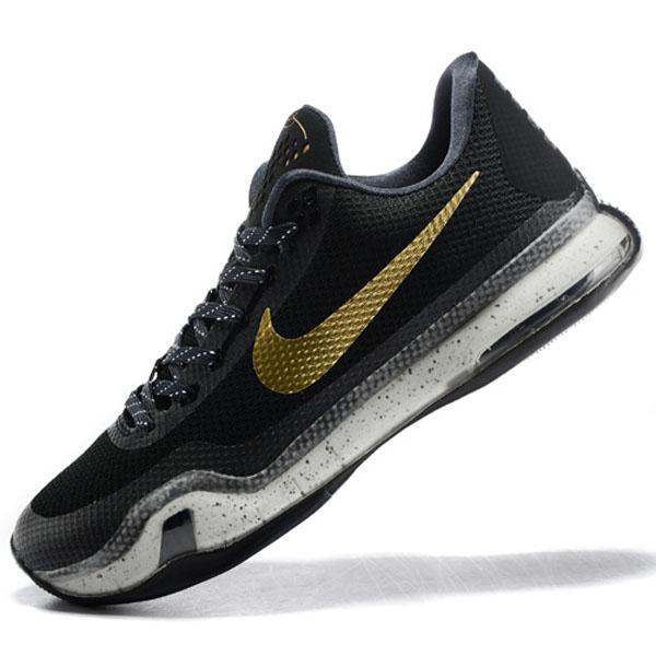 kobe shoes black gold