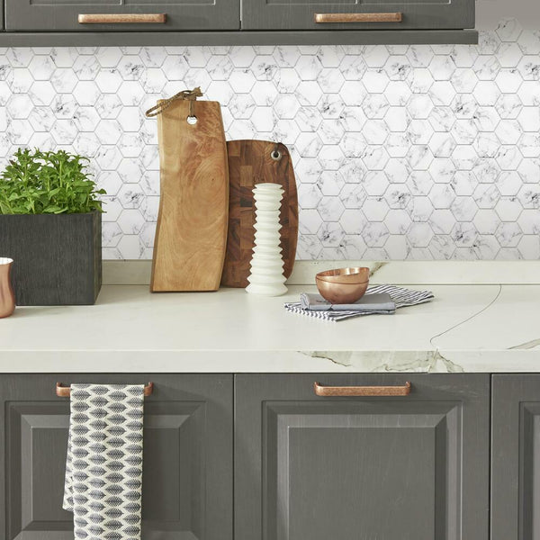 Use Peel And Stick Tiles In A Kitchen