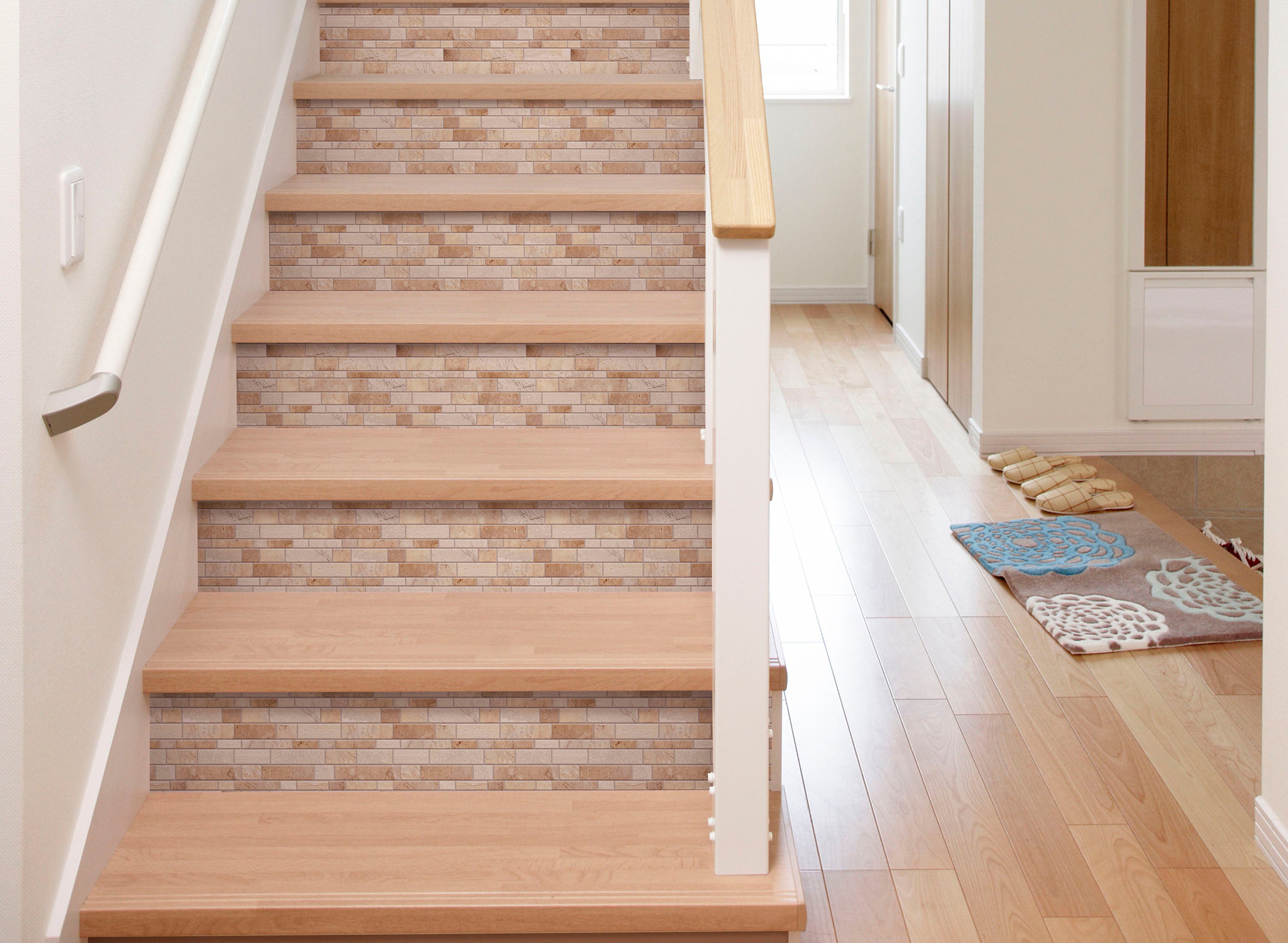 Add Style To Any Staircase With Sticktiles