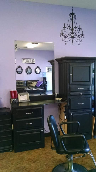 Hair Salon Makeover With Wall Decals