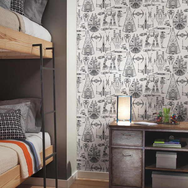 Easy Statement Wall With Peel And Stick Wallpaper