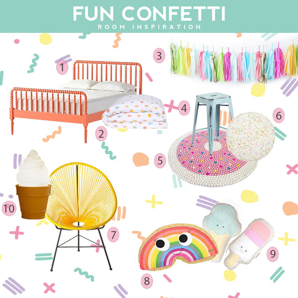 Fun Confetti Decor Ideas