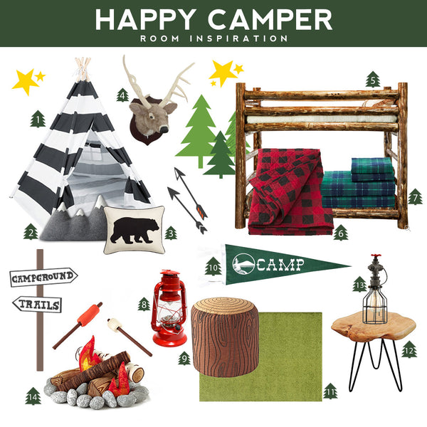 Happy Camper Room Inspiration