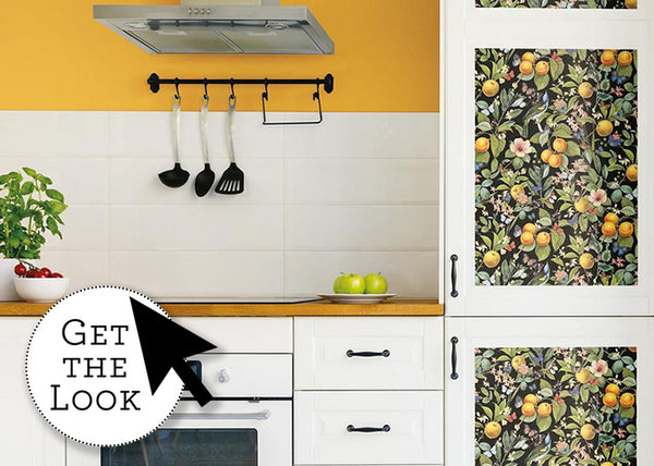 Renovate A Kitchen With Bright Wallpaper