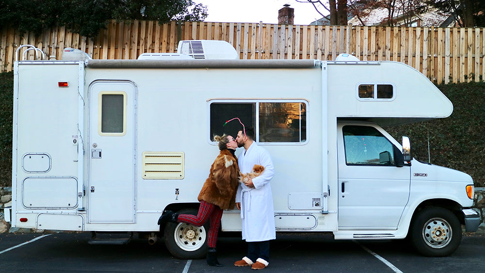 RV Renovation With Stick Tiles