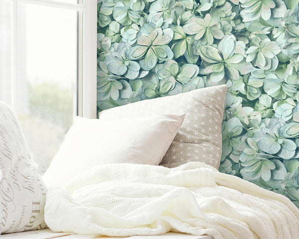 Use Peel And Stick Wallpaper To Add Nature To A Space