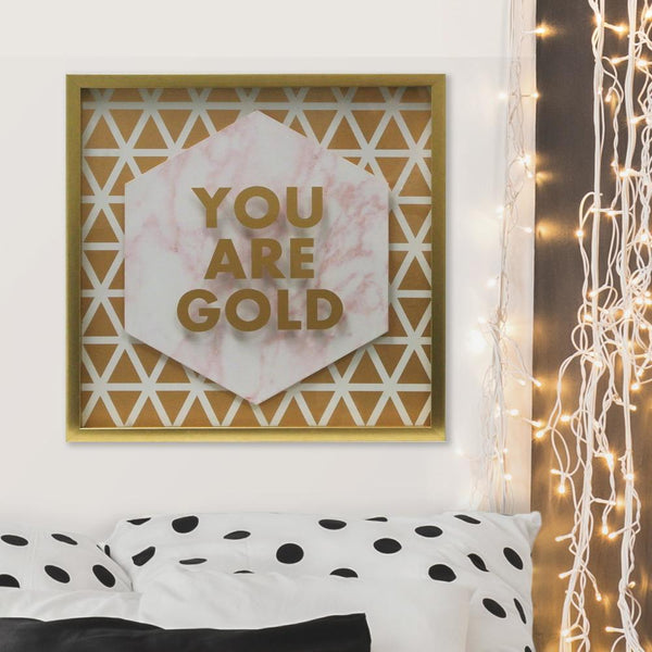 You Are Gold Shadowbox