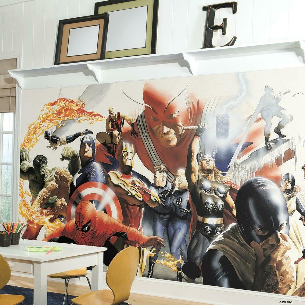 Marvel Alex Ross Peel and Stick Wall Mural – RoomMates Decor