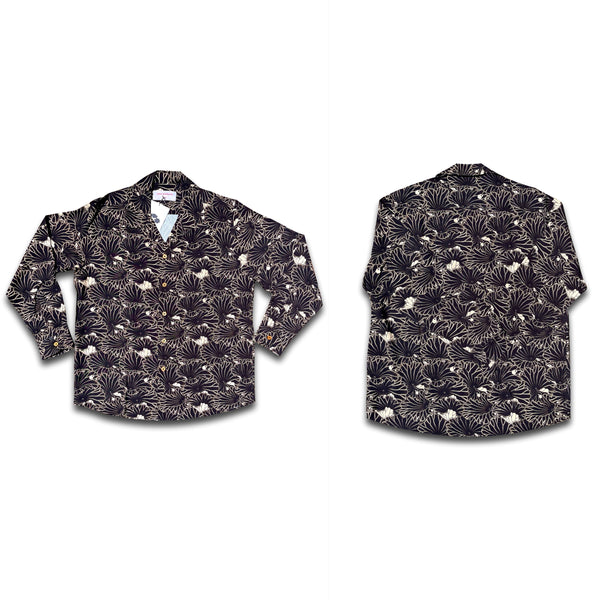 GAKKIN LOTUS BUDS PATTERN SHIRT 長袖シャツ | www.otoch.edu.mn