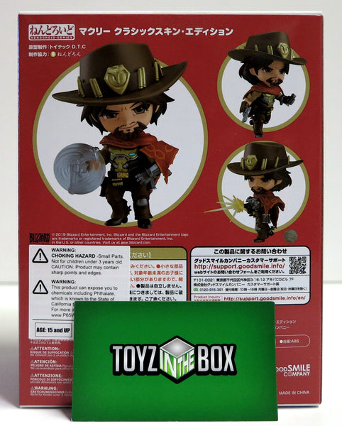 Nendoroid Overwatch Mcree Classic Edition 1030 Action Figure – Toyz in the Box
