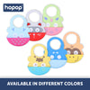 Easy Clean Crumb Catcher Food Grade Silicon Bib, Suitable for Infants and Toddlers between 6 to 36 Months - hopop.in