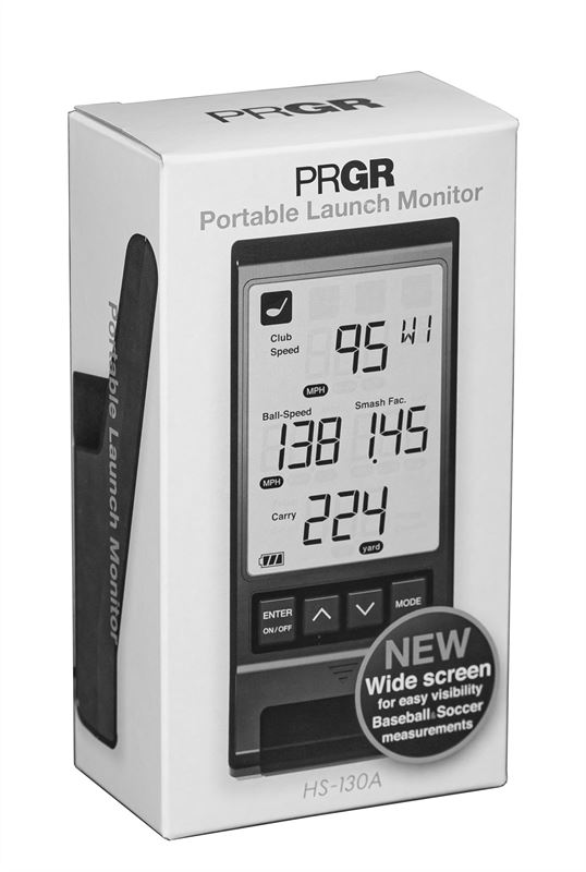 prgr portable golf training launch monitor