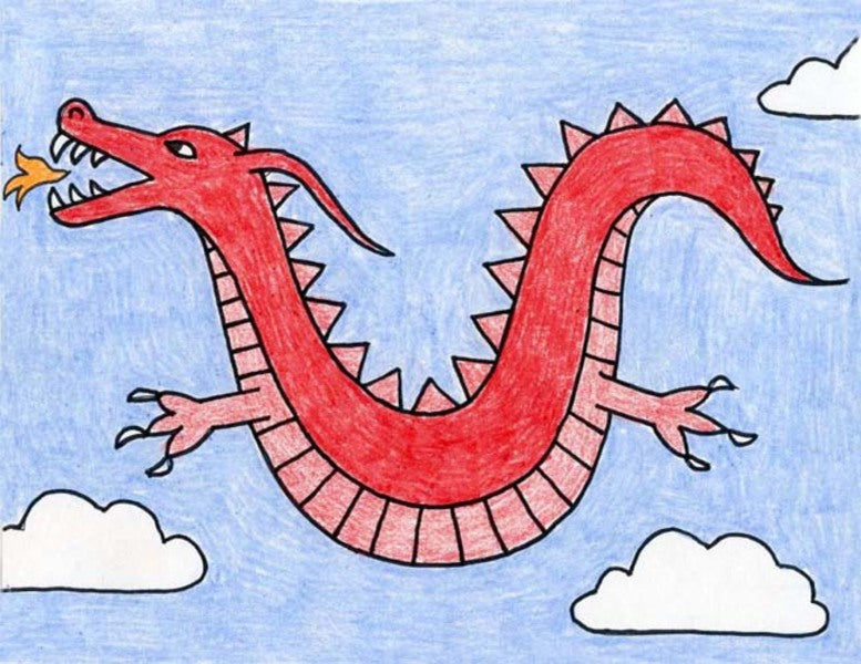 Comment dessiner facilement un dragon
