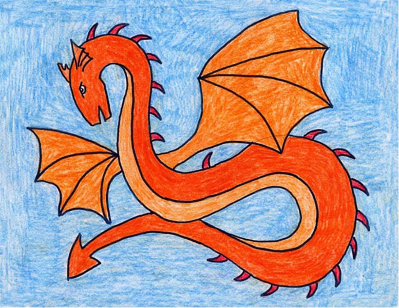 Comment dessiner un dragon pour les enfants