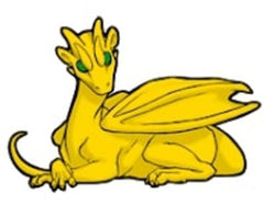 Dragon doré