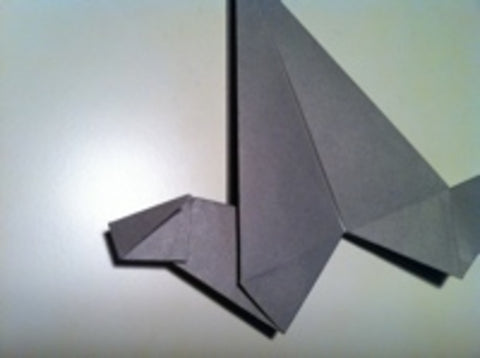 Dragon origami étape 20