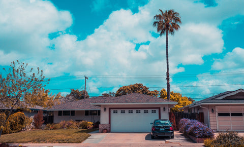 small home and driveway