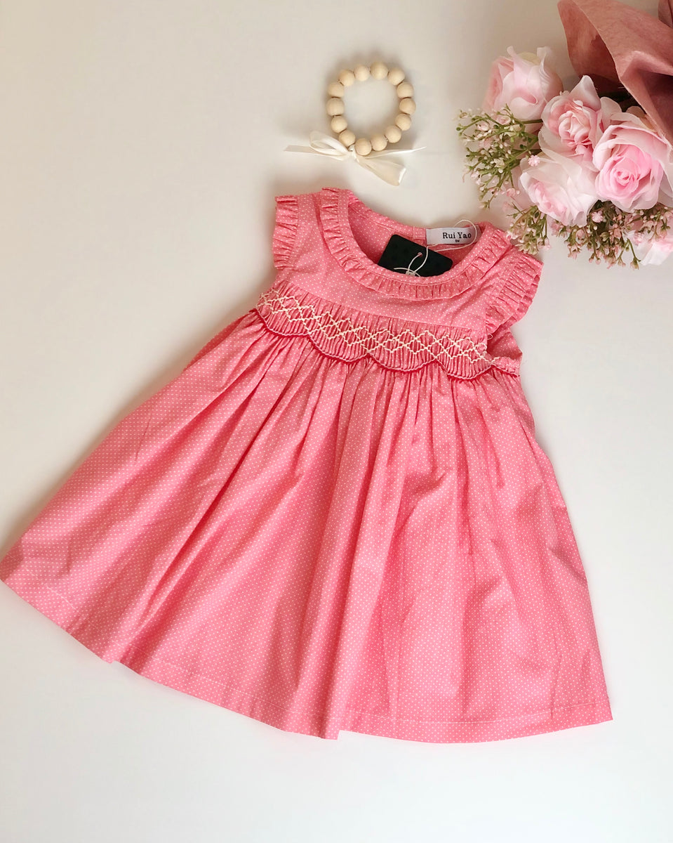 pink baby dresses boutique