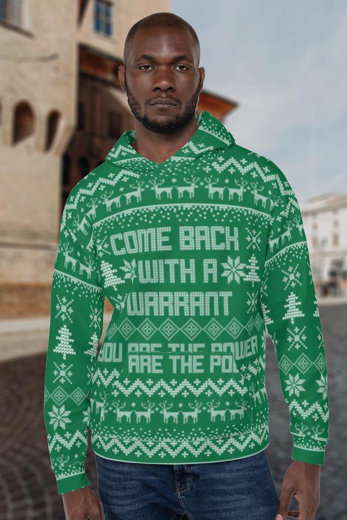 hoodie christmas sweater