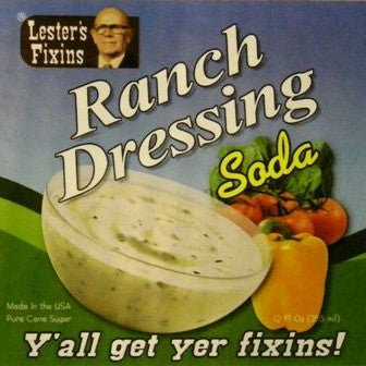Lesters Fixins Ranch Dressing Soda