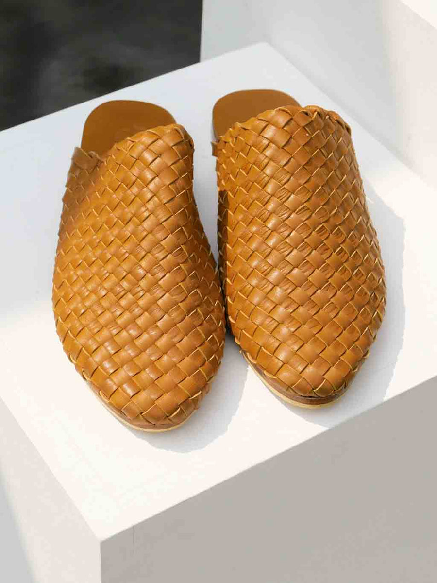 wicker mules