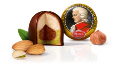 Gingerbread World Blog: Mozart Kugeln – Pistachio Marzipan, Nougat and Chocolate