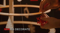 How to Decorate a Spira Wooden Christmas Tree