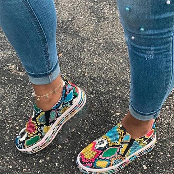 Kakimoda Multi Colored Snake Skin 