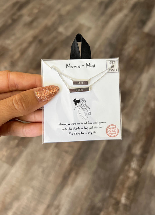 Mama & Mini Necklace Set