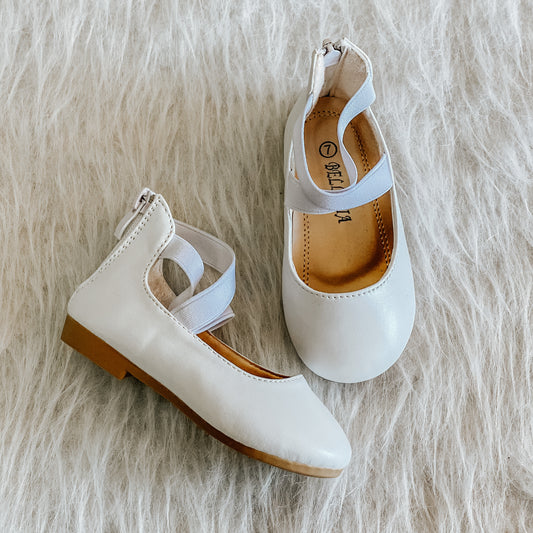 White Ballet Flats - Infant *final sale*