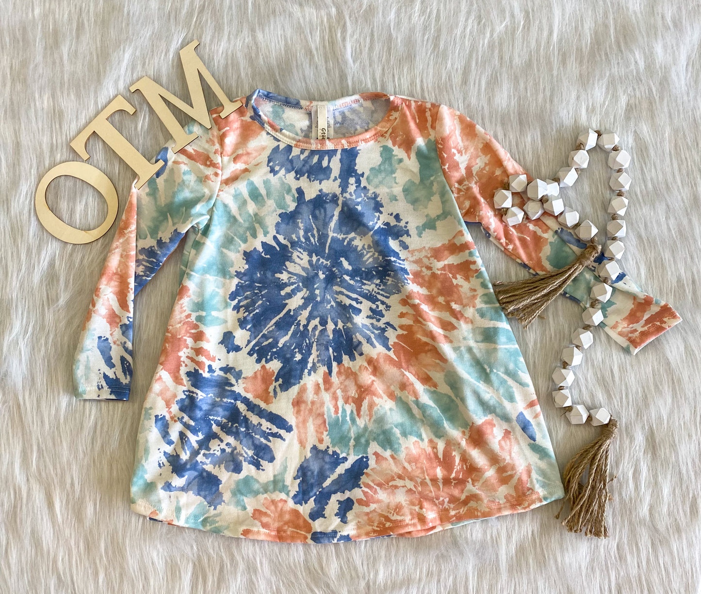 Tie Dye Swing Dress/Tunic