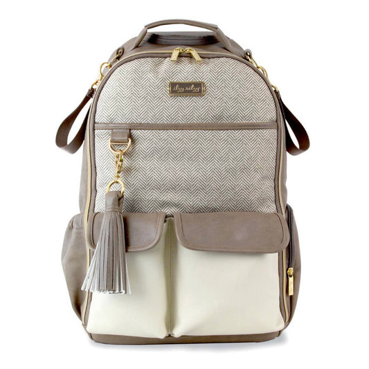 Vanilla Latte Boss Backpack Diaper Bag