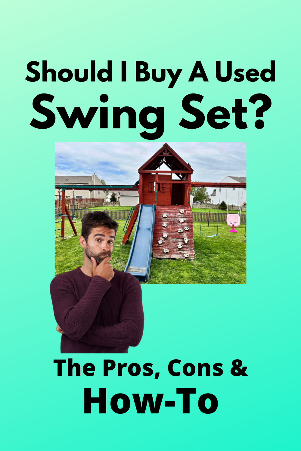 used swing set near me