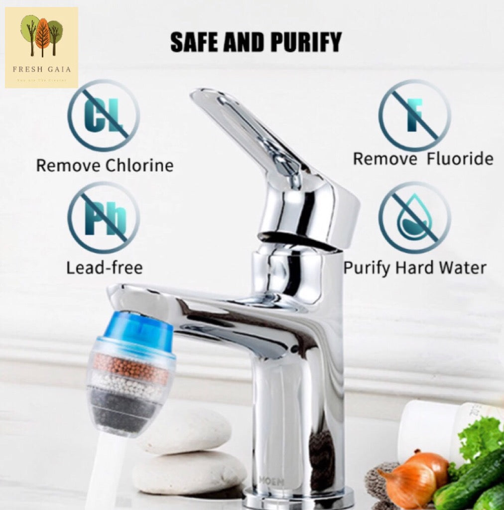 Fluoride Chlorine Adjustable Faucet Filter Fresh Gaia