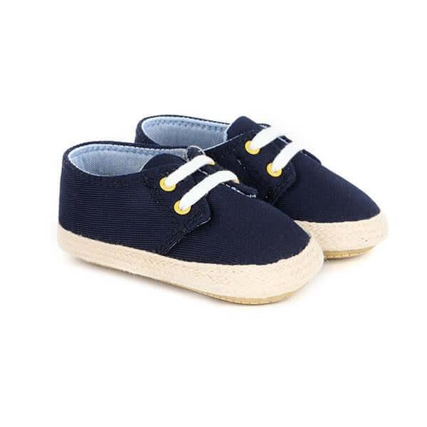 girls navy canvas shoes