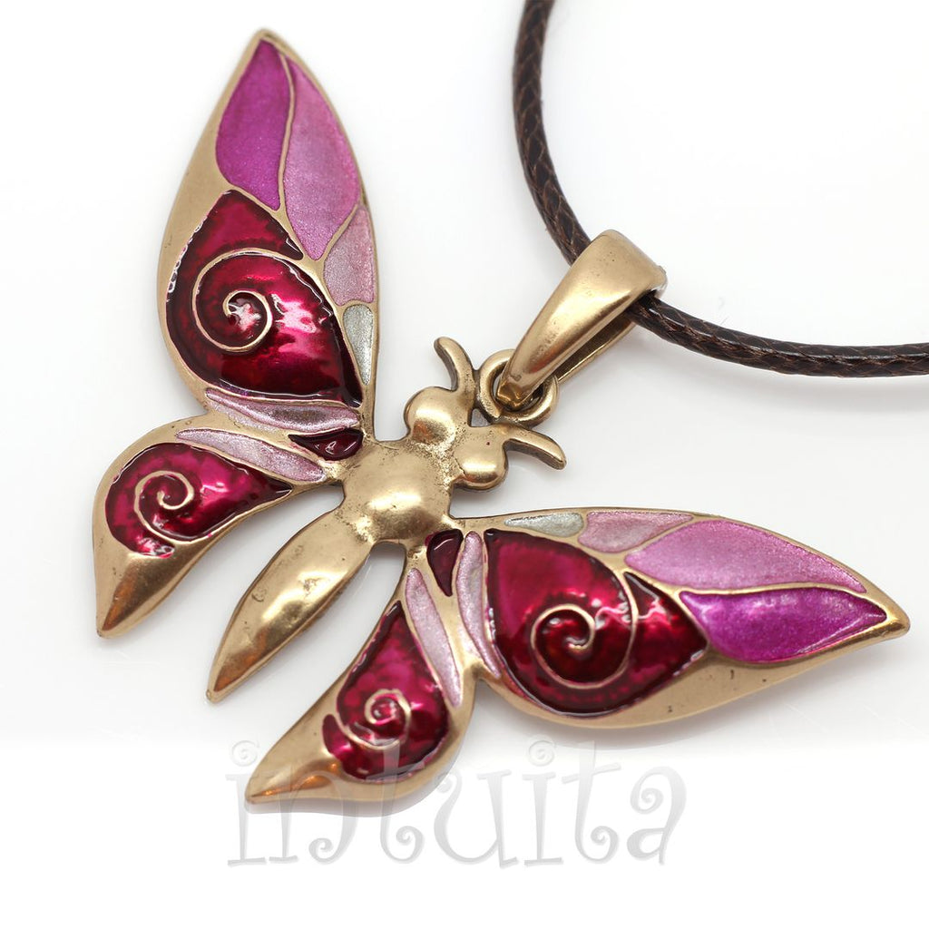 Butterfly Necklace Christmas Gift