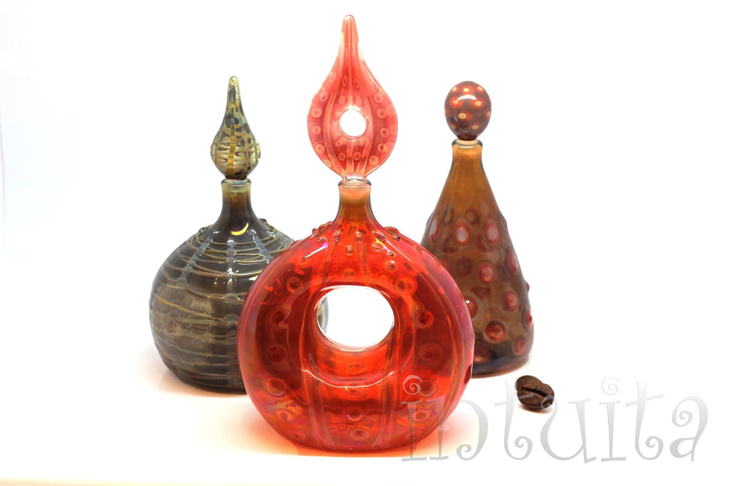 Handblown Perfume Bottles