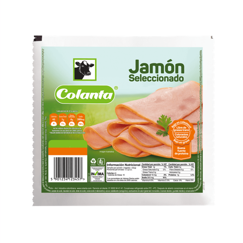 Jamón Colanta 48 taj - 1000 gr