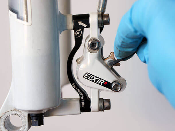 removing brake pad retaining pin avid elixir brake calliper
