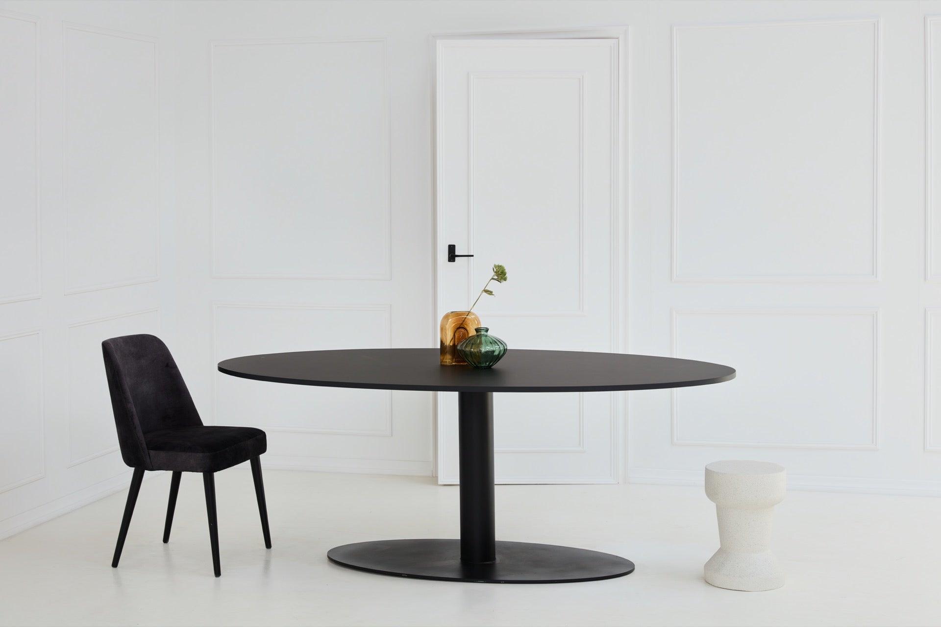 diagonaal jazz Verhoogd Ovale design tafel op maat – Kas20