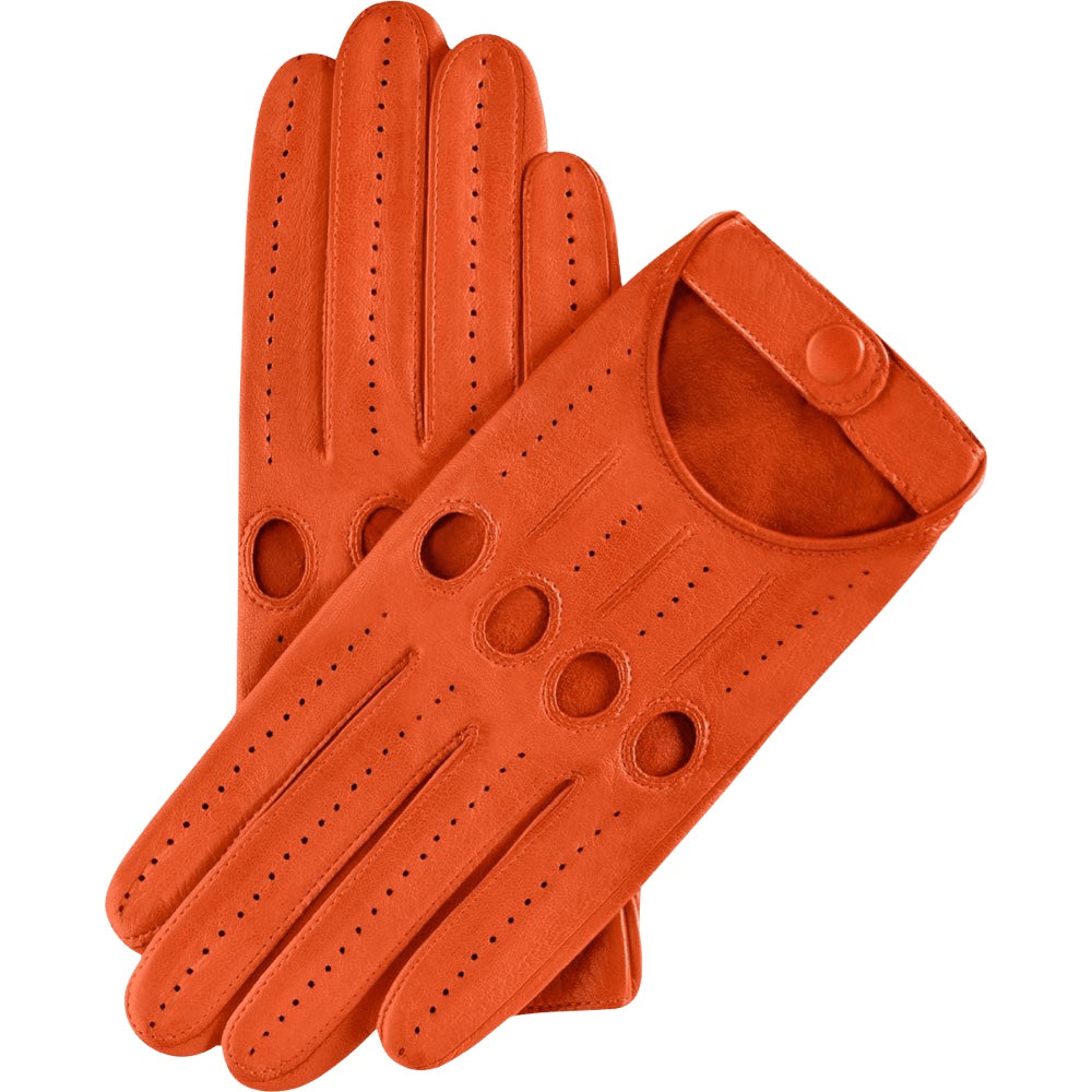 orange womens gloves