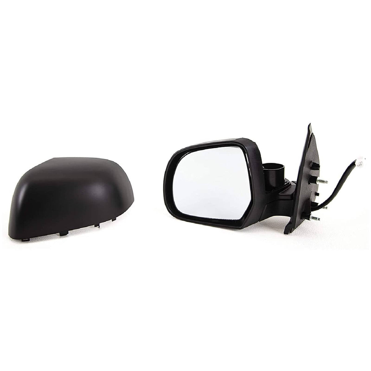 Trade Vehicle Parts DS4030 Door Wing Mirror Electric Heated Type With Primed Cover Driver Side Compatible With Micra 2013-2017 