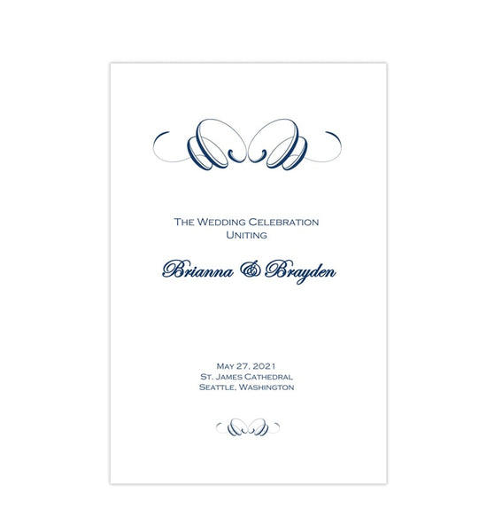 Wedding Program Templates Diy Printable Order Of Service Tagged