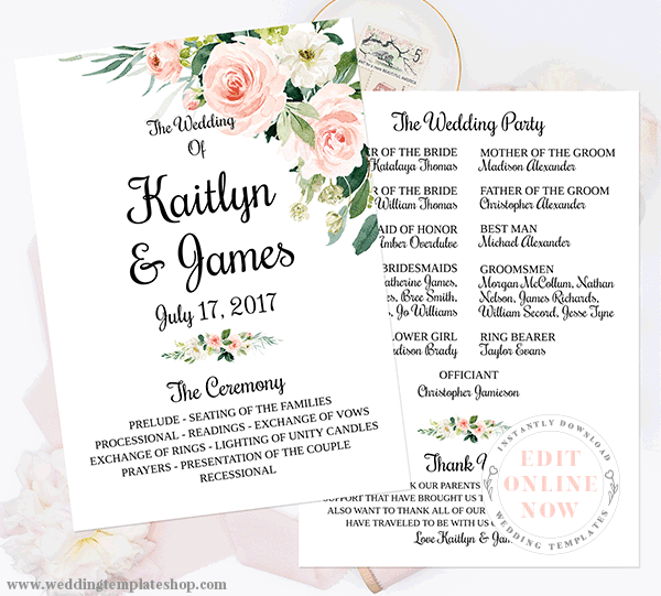 Wedding Program Template Download from cdn.shopify.com