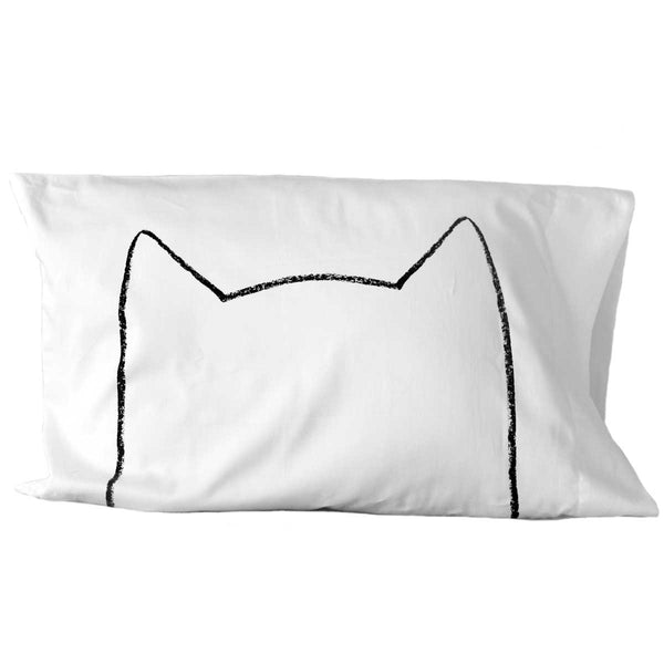 Cat Ears Bed Pillow Case by Xenotees on Amazon Handmade