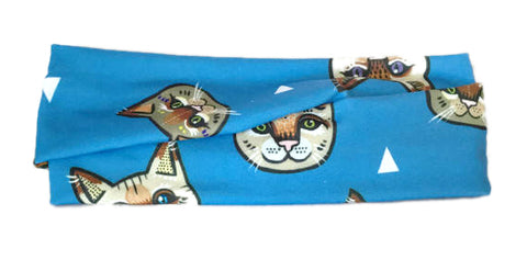 Cat Yoga Headband on Etsy